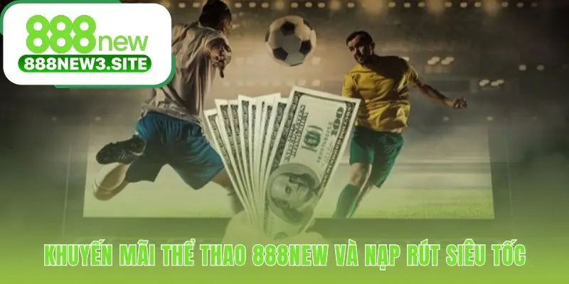 Thể thao 888NEW có thưởng nạp đầu và hoàn trả cược hàng tuần