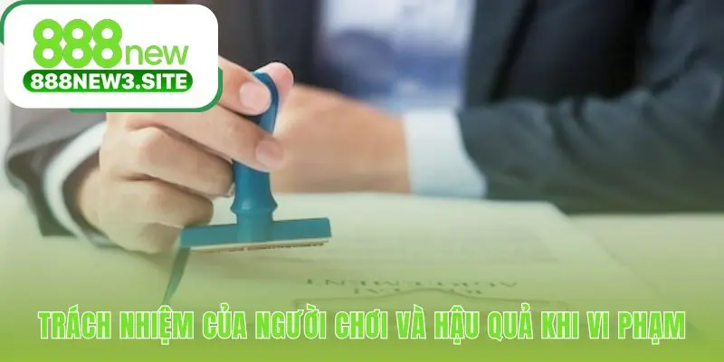 Nghĩa vụ người chơi là bảo mật tài khoản và dữ liệu cá nhân